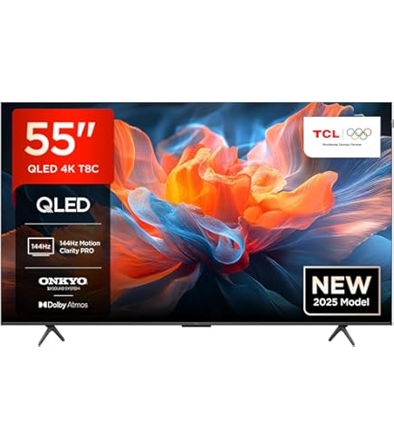 TCL 55V型 4K 液晶スマートテレビ 55C635 (Google TV) Amazon | TCL 55V型 4K テレビ Google TV ネット動画対応 120Hz