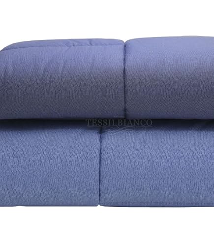 Trapunta Singola Invernale Gabel Urban 170x260 Cm - Cotone Naturale E Imbottitura In Poliestere 320g/m2 - Made In Italy - 3