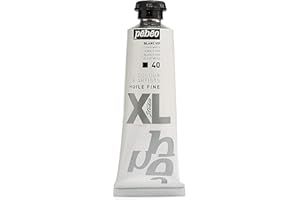 PEBEO Pébéo - Olio fine XL 37 ML - Pittura ad Olio Bianco - Olio Bianco Brillante - Pittura ad Olio Pébéo - Bianco Brillante 37 ml