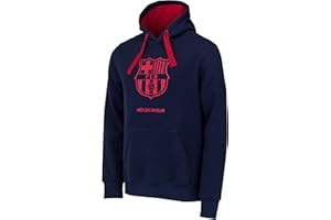 F.C. BARCELONA Felpa con cappuccio Barça - Collezione ufficiale FC Barcelona