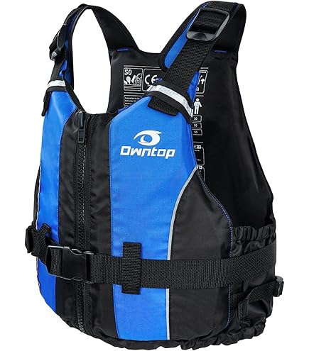 Schwimmweste Erwachsene Verstellbar - Rettungsweste Für SUP, Kajak & Wassersport | Mit Reflektorstreifen & SOS-Pfeife