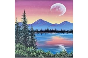 Zamety Painting Diamond 5d, 30 x 30 cm Diamond Painting Paesaggi, Kit per Diamond Painting Adulti Per Home Decorazione Murale, Regali per Principianti