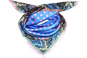 Lorenzo Cana Seidentuch aufwändig bedruckt Tuch 100% Seide 70 x 70 cm harmonische Farben Schaltuch 8905333