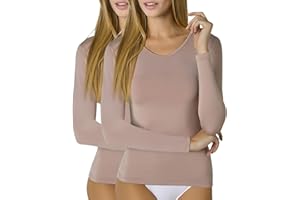 VALKO INDUSTRY Valko Maglia Termica Donna - Maglia Donna Manica Lunga - Maglie Termiche Donna - Abbigliamento Termico Donna - Maglia Termica Donna Manica Lunga