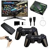 Retro Video Oyun Konsolu, 20.000+ Klasik Oyun Konsolu, 64G 4K HDMI &Ccedil;ıkışı Game Stick, İki Kablosuz Oyun Konsolu 2.4G Tak ve &Ccedil;