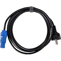 Pronomic Power Twist 1 Stroomkabel - Kabel voor stroomvoorziening van actieve luidsprekers en spots - PowerCon-compatibele stekkers - Kabel (H05VV-F Pronomic Power Twist 1 Stroomkabel - Kabel voor stroomvoorziening van actieve luidsprekers en spots - PowerCon-compatibele stekkers - Kabel (H05VV-F