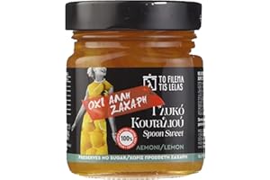 To Filema Tis Lelas Citron au Sirop sans Sucre Ajouté, Paquet de 2 x 240 g (Total: 480 g)