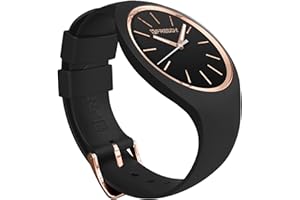 FREDDY Orologio da Polso Donna Rhythm, Rhythm Orologio da Donna in Silicone, Quadrante Tondo 34 mm