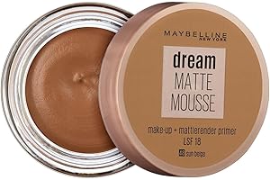 MAYBELLINE NEW YORK Gemey Maybelline Dream Matte Mousse Fond de Teint N°48 Beige Ensoléillé
