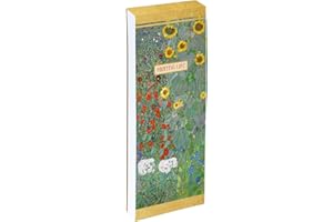 THE GIFTED STATIONERY CO. LTD. TGSC | Klimt B | Magnetic shopping list pad for Fridge | Freezer list magnetic shopping list pad | Elegant weekly shopping list notepad | Matching stationery available