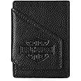 Harley-Davidson Men's Bar & Shield Core Pebble Card Case Leather Wallet - Black, Black, 2.9" x 3.9", Card Case