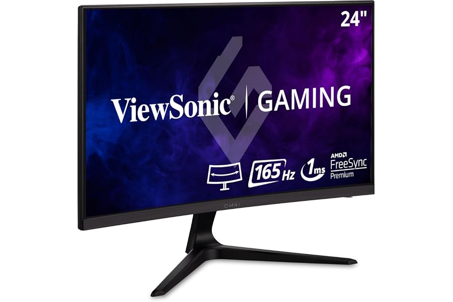 Viewsonic 24 Inch FHD 1080p Curved Gaming Monitor