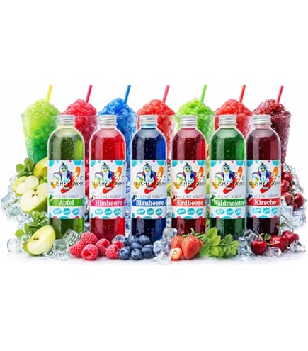 Fizz Slush Puppy Siroop Duo-Pack Strawberry & Blue Raspberry