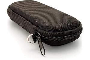 iGadgitz U6688 Housse de transport rigide en EVA Compatible avec Olympus les enregistreurs vocaux numériques - Noir