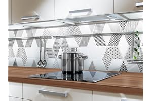 Rodnik Küchenrückwand robuste Kunststoff Platte, MONOLITH in PREMIUM Qualität, Direktdruck. MOTIVAUSWAHL (60 x 300 cm, 3D Effekt)