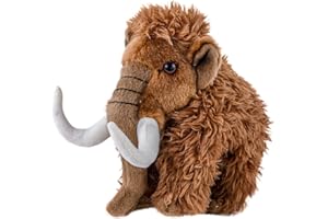 Teddys Rothenburg Kuscheltier Mammut 23 cm stehend braun Plüschmammut Plüschtier Uni-Toys