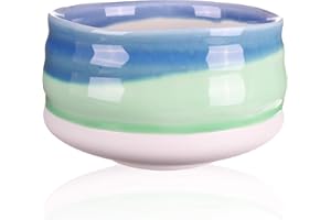 Goodwei Ciotola Matcha - Tazza di Cerimonia Tè Giapponese (Sumi, Ciotola)