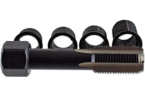 AB Tools-US Pro Appuyez sur Rethreading Bougie Kit de Jeu de réparation de Filetage M12 x 1,25 avec Inserts 4