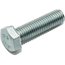25) M7-1.0 X 40 Or M7x40 Or 7mm X 40mm Bolt / Hex Head Cap Screw Grade 8.8 Zinc - Foto 11