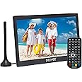 Denver LED-1032-10 inch Wide Super VGA Digital Portable TV – Rechargeable – 12 Volt – USB & Recording - Camping, Kitchen, Caravan Small TV – Battery, Car or Mains Power