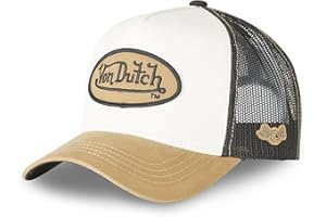 Von Dutch Casquette Homme & Femme Ajustable, Casquette Trucker Originale et Confortable