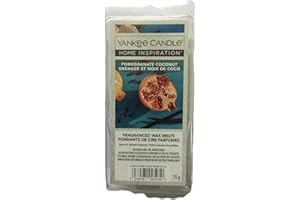 Cera per diffusore Yankee Candle Wax Melts Pomegranate Coconut 75gr. 6 pezzi