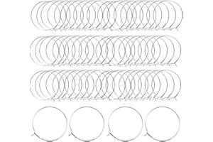 LUMOOM 200 ciondoli per bicchieri da vino, 25 mm, apribili in lega, per bicchieri da vino, per bevande, bottiglie di vetro, decorazione (argento)