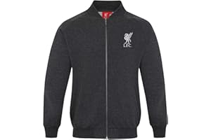 LIVERPOOL F.C. Liverpool FC Mens Jacket Varsity Baseball Retro OFFICIAL Football Gift