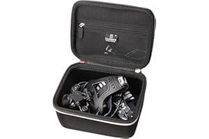 Tourmate Hard Storage Case for DanForce Headlamp - Travel Case for USB Rechargeable LED Head Lamp (Black)