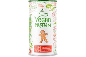 ALPHA FOODS Wegański proszek białkowy – 600 g Kipferl białko w proszku – 22 g białka (na 30 g), jakość premium, wegańskie shake proteinowe, zamiennik serwatki, z soi, ryżu, grochu, słonecznika i pestek dyni Alpha