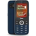 Lava A7 Torch Dual Sim Keypad Mobile Phone (with Instant Slide Torch)| 2.4" Big Display | Powerful Battery Backup | Vibration Alert | Camera | Wireless FM & Bluetooth | Blue
