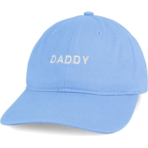 Trendy Apparel Shop 'Yes Daddy' Embroidered Dad Hat - Low Profile Soft Cotton Cap (Black)