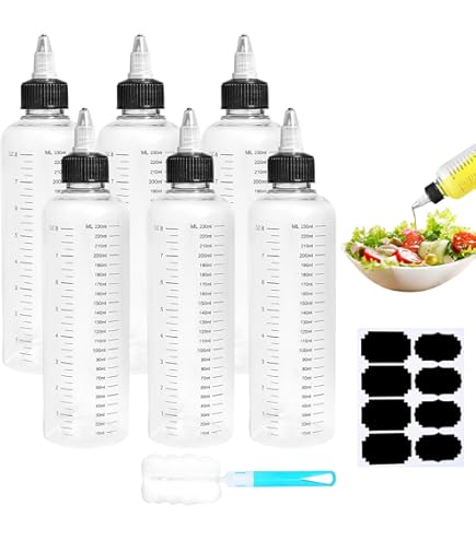 Bottiglie Di Plastica Con Beccuccio Di Precisione - Set Per Applicatori, Facili Da Spremere, Traslucide E Pratiche - Foto 12