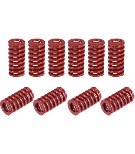 2 Ressorts De Compression Bleus - 20 Mm Diamètre, 125 Mm Long - Pour Matrice, Imprimante 3D