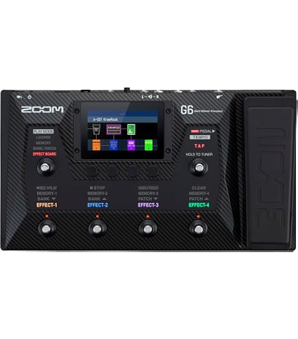 Zoom G5n Multi-Effects Guitar Processor (Black) : Buy Online at