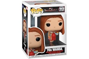 Funko Pop! Marvel: WandaVision - Wanda Maximoff 70s- Figurine en Vinyle à Collectionner - Idée de Cadeau - Produits Officiels - Jouets pour les Enfants et Adultes - TV Fans