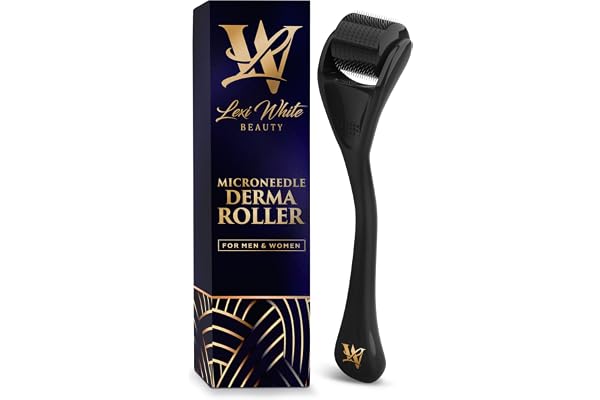 Derma Roller 0,5mm pour cheveux, barbe et peau – Hommes et femmes Rouleau