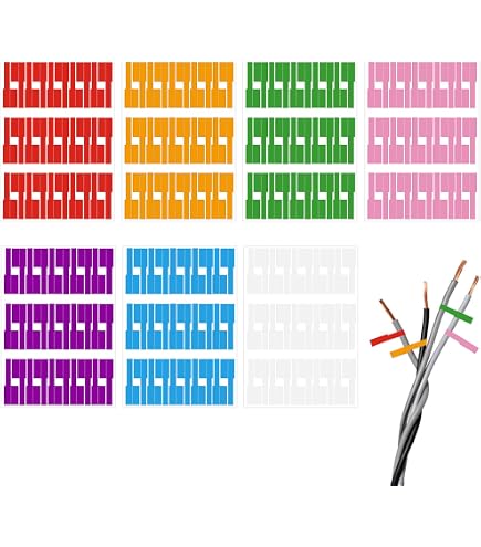 Etiquetas De Cable Multicolor Reutilizables - Pack De 32 Unidades Con Cierre De Gancho Y Bucle