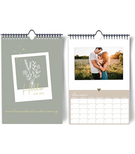 Paperlions Tischkalender 2026 - Fotokalender Zum Selbstgestalten