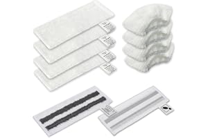 AVAENZO Set di panni in microfibra per Kärcher Easyfix SC1 SC2 SC3 SC4 SC5, pulitore a vapore per pavimenti, panni di ricambio