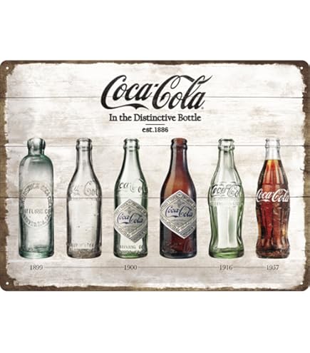 Nostalgic-Art Retro tin sign, Ø 35 cm, Coca-Cola – Gift idea for