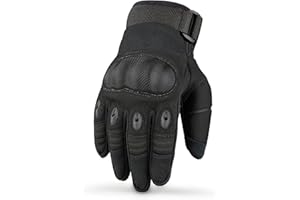 GEARX Guantes de Moto Viper, protección Corta de Nudillos de Verano, Caza, Escalada, Ciclismo, Patinaje al Aire Libre, Senderismo, Trabajo Industrial