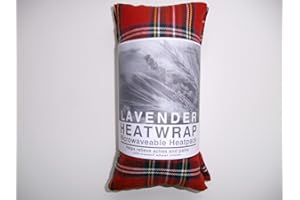 LANGTREE LAVENDER FARM Herbal Heat Cushions Packs Bags - Wheat & Lavender - (Tartan)