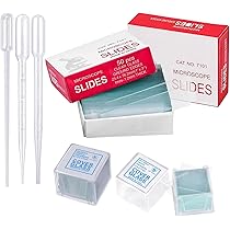 Accessoire Laboratoire Microscope Lot De 100 Lamelles De Verre Pour Microscope (coverslips) - Format 24 X 50 Mm - Épaisseur 0,13-0,17 Mm - Laboratoire Verre Couverture Microscope