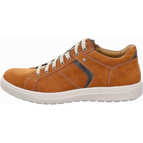 Chaussures Homme Jomos Lacets Cuir Marron – Confort Large H, Semelle PU, Pointure 46