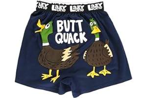 Lazy One Men's Buck Naked Deer Leisure Sleep Short Boxers