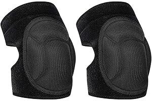Amusingtao Knieschoner für Damen und Herren, für Outdoor-Sport, Reinigung, Hausarbeit, Schrubben von Böden, Gartenarbeit, Knieschoner und Kniekissen für Dachdeckung, Teppichinstallationen, Schweißen.