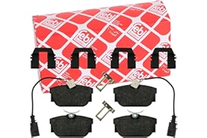 febi bilstein 16408 Brake Pad Set with fastening material, 1 unit