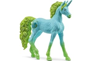 schleich 70795 Jednorożec kolekcjonerski Terra, od 5 lat, BAYALA - figurka, 10 x 9 x 2 cm