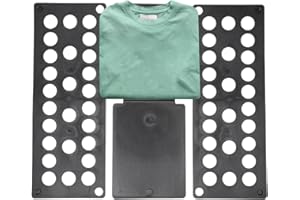 XIIXUUJ Plieur De Vetement, Machine A Plier Le Linge, Planche À Plier Les T-Shirts pour Adultes, 18,9 * 15,7 Pouces, Planche À Plier Lazy Man, pour Adultes, NTS